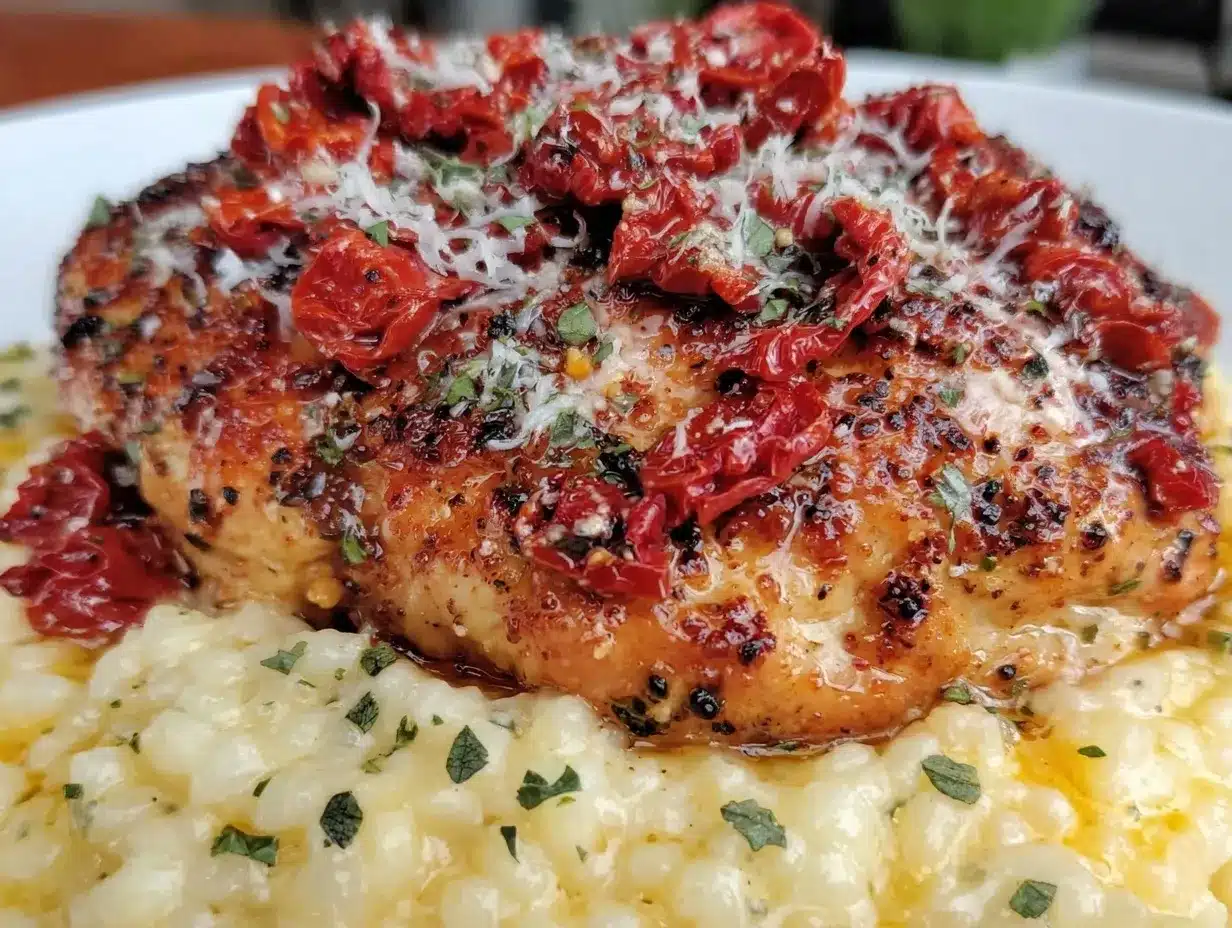 creamy tuscan chicken preparation steps