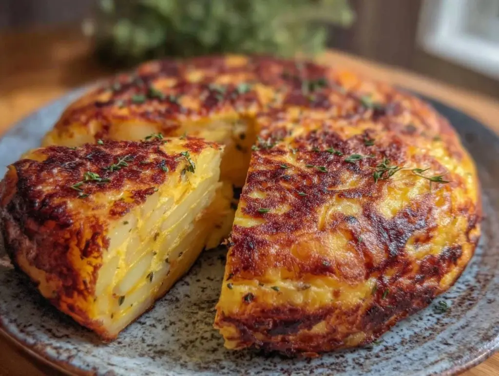 crispy classic spanish tortilla - featured image