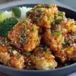 crispy orange chicken delight - featured image
