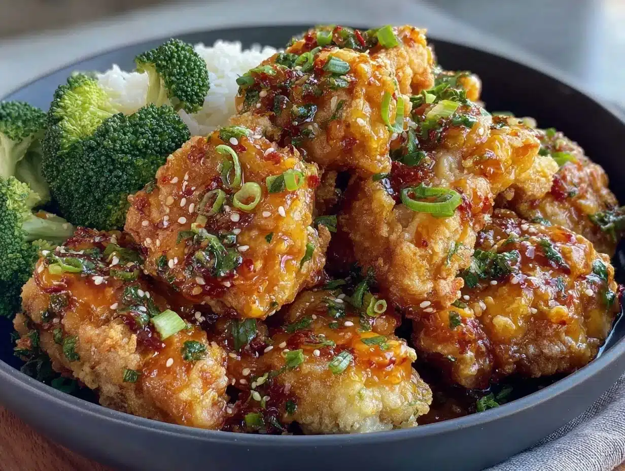 crispy orange chicken delight preparation steps