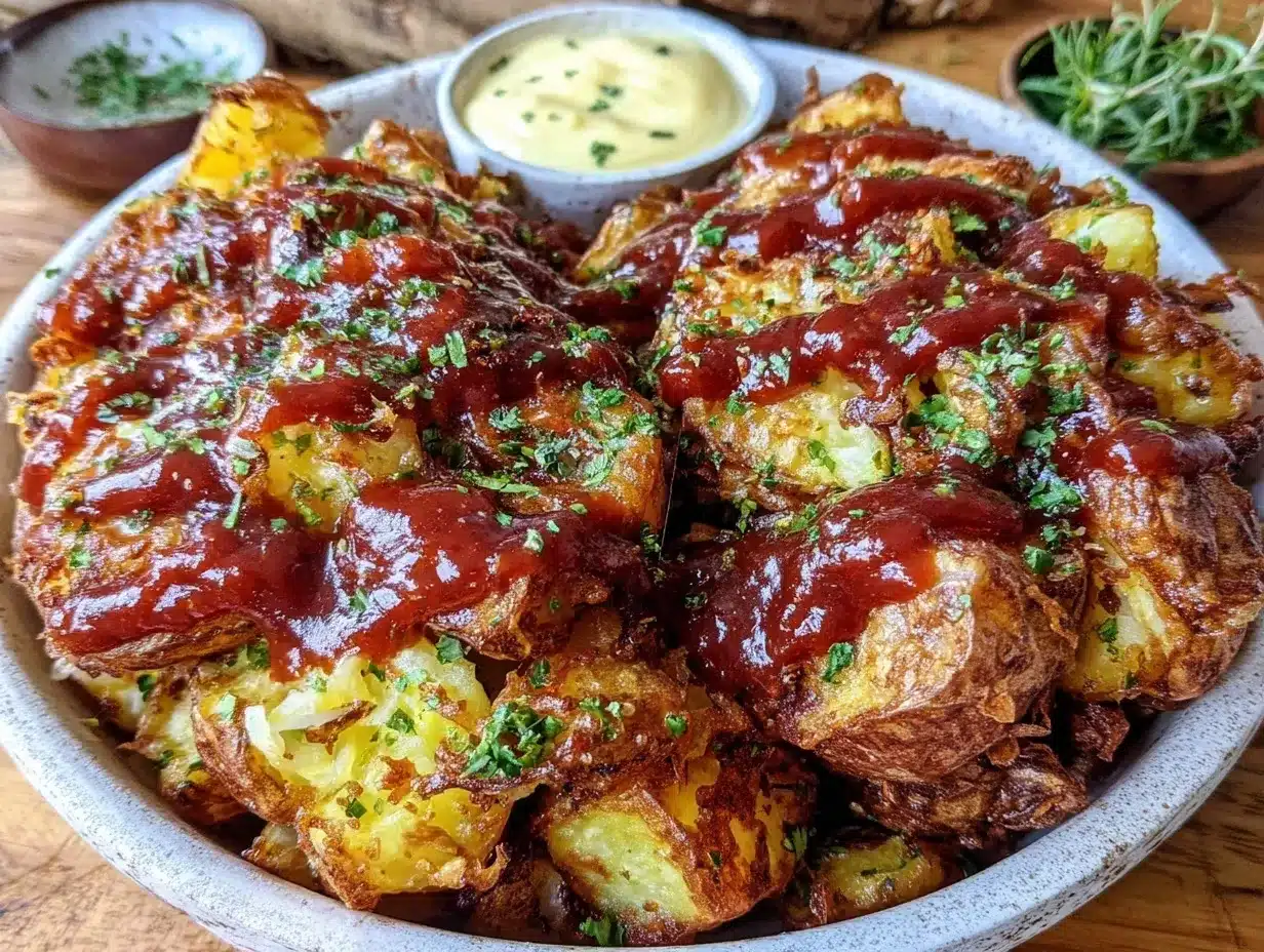 crispy patatas bravas recipe preparation steps
