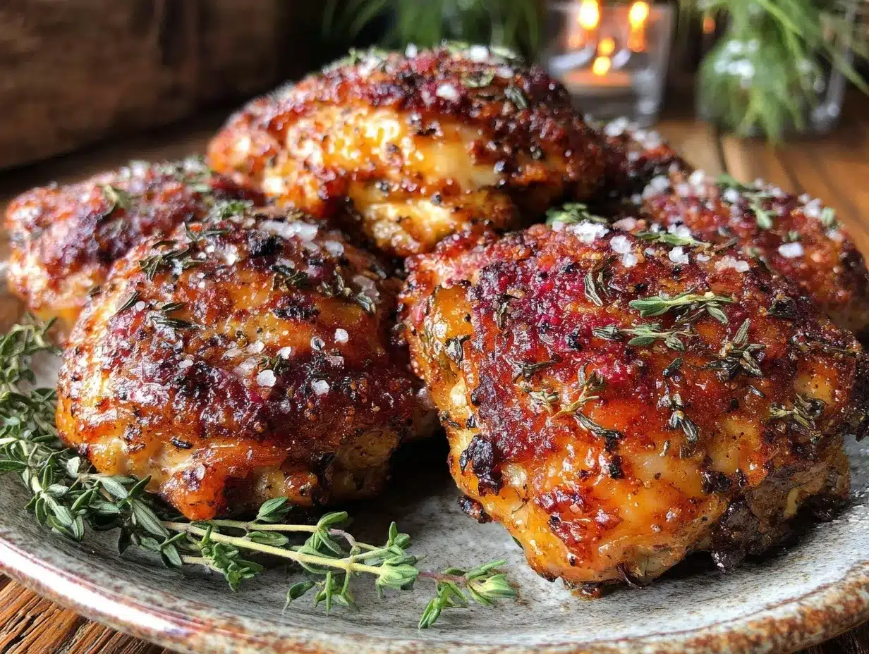 crispy ranch chicken thighs preparation steps