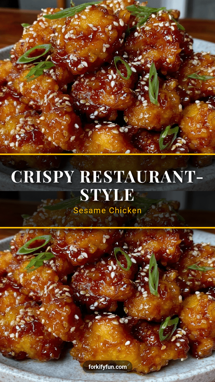 crispy sesame chicken recipe recipe