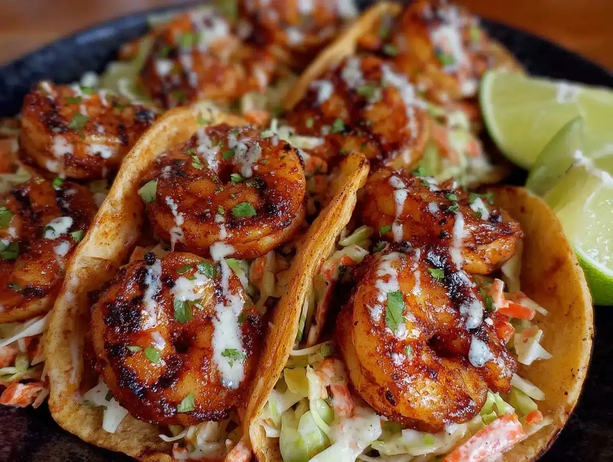 crispy shrimp tacos preparation steps