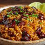 Cuban style beans and rice - featured image