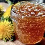 dandelion jelly recipe - featured image