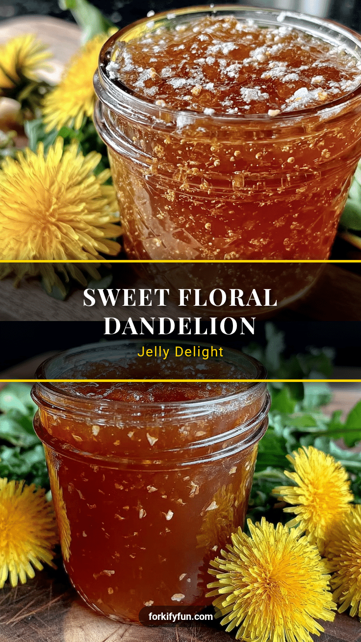 dandelion jelly recipe recipe