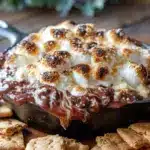 easy gooey s’mores dip for the grill - featured image