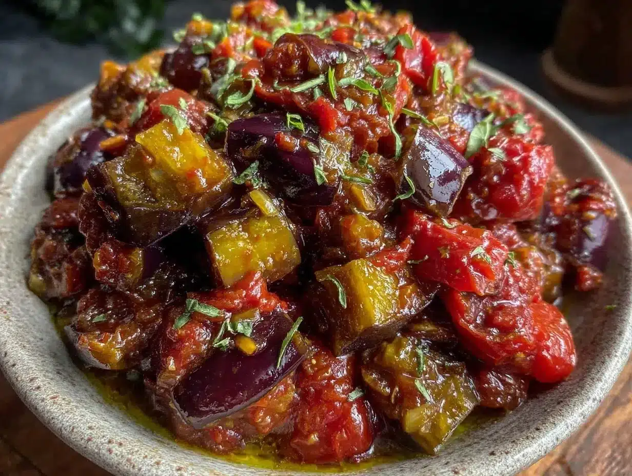 flavorful eggplant caponata preparation steps
