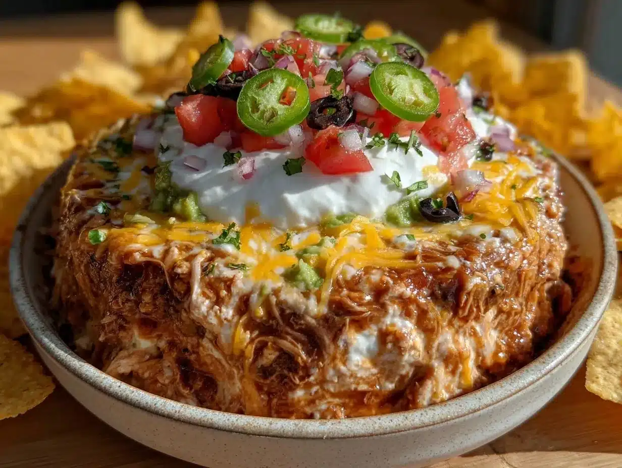 flavorful taco dip recipe preparation steps