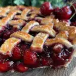 fresh cherry pie recipe - featured image