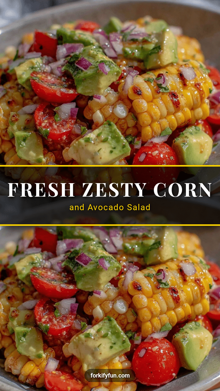 fresh corn and avocado salad recipe