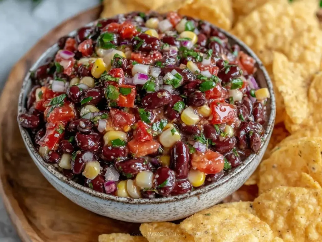 fresh cowboy caviar dip - featured image