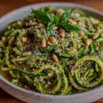 fresh zucchini noodles recipe - featured image