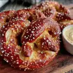 german soft pretzels - featured image