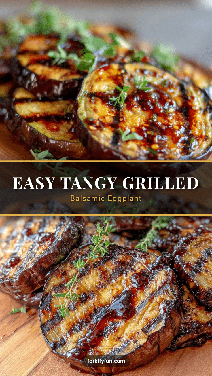 grilled balsamic eggplant recipe recipe