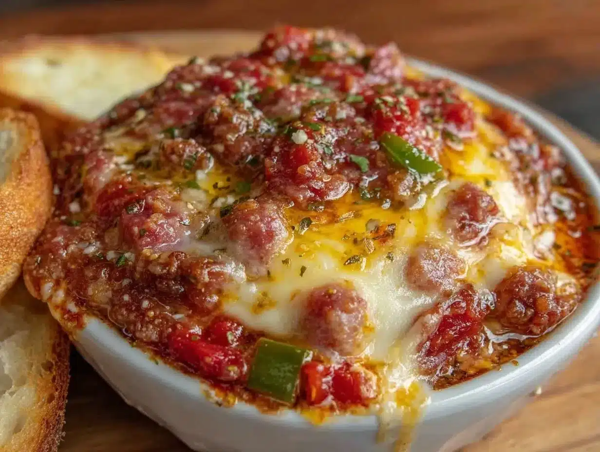 Italian sub dip preparation steps