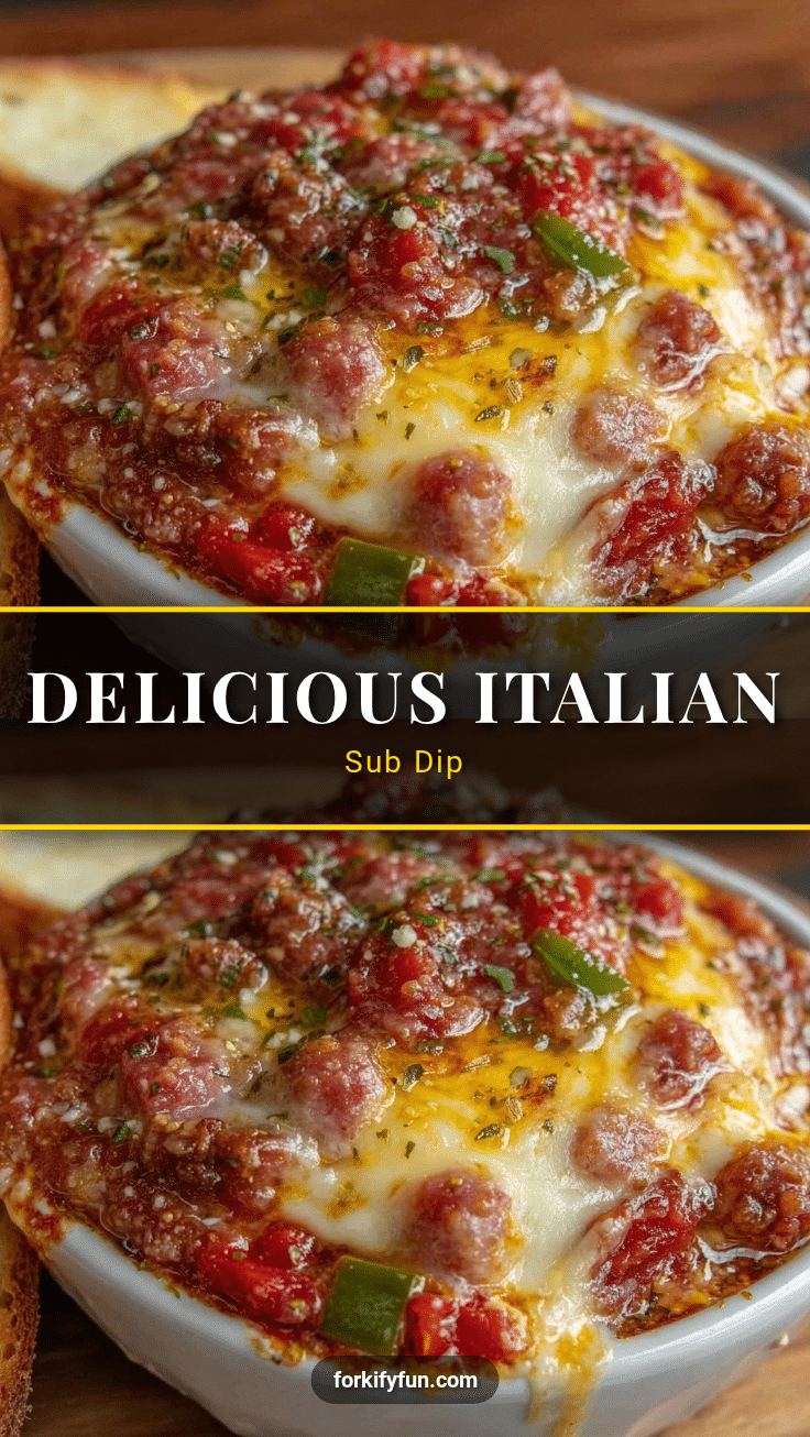 Italian sub dip recipe