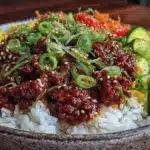 Korean ground beef bowl - featured image