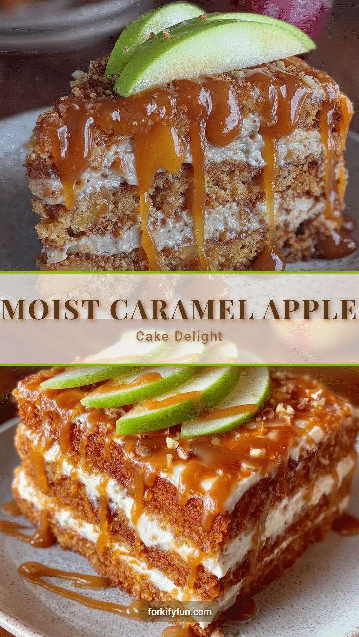 moist caramel apple cake delight recipe