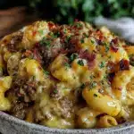 one-pot cheeseburger macaroni - featured image