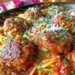 one-pot spaghetti and meatballs - featured image