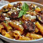 penne alla norma recipe - featured image