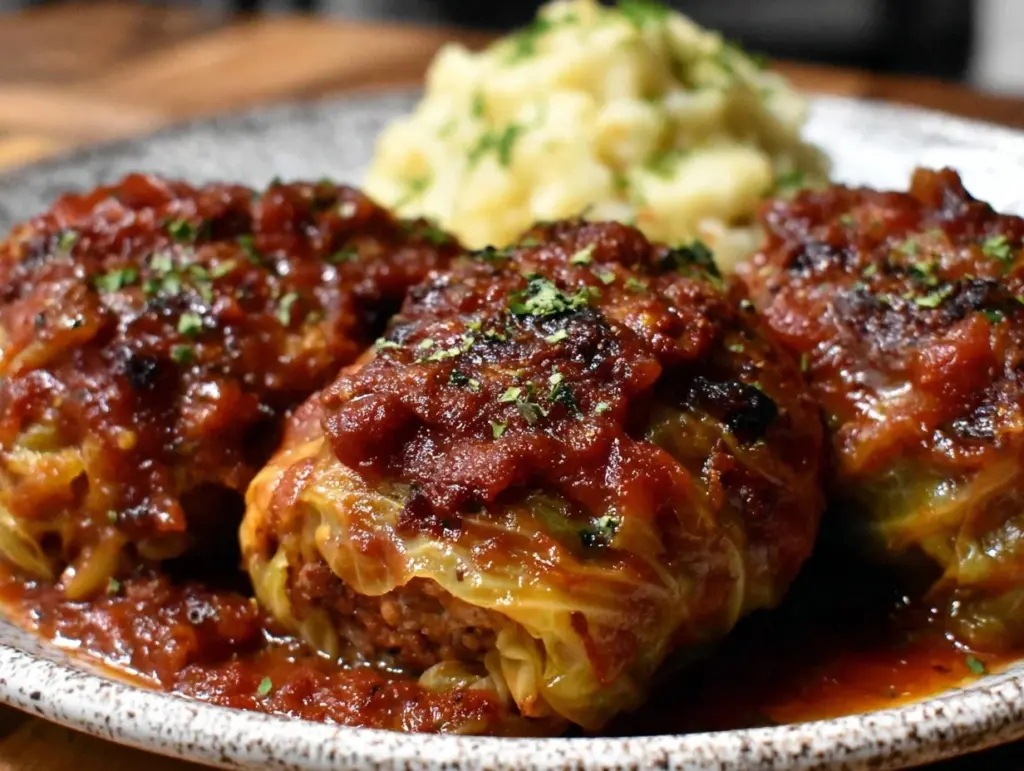 polish stuffed cabbage rolls - featured image