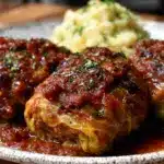 polish stuffed cabbage rolls - featured image