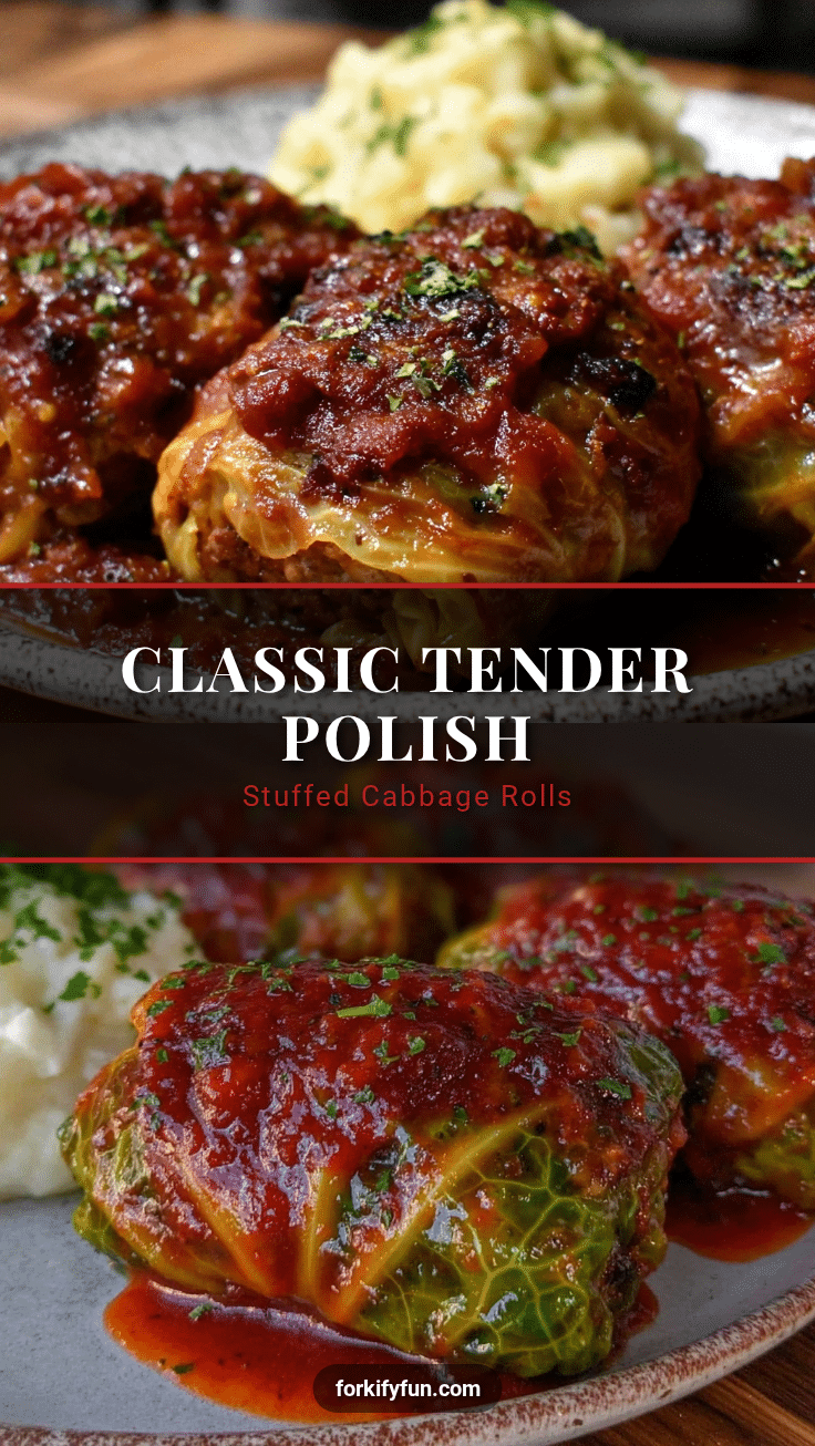 polish stuffed cabbage rolls recipe