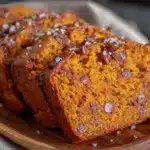 pumpkin chocolate chip bread - featured image