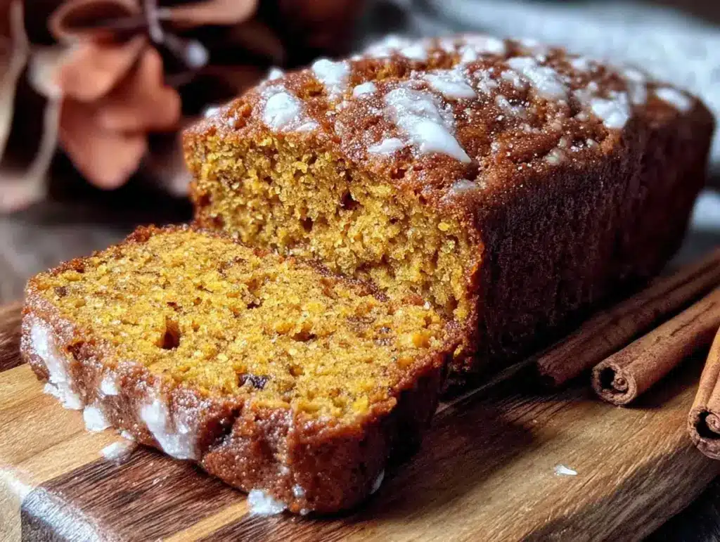pumpkin spice bread - featured image