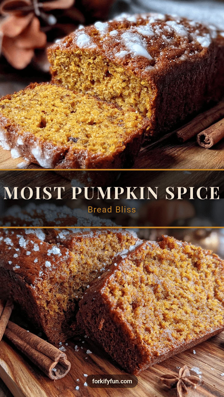 pumpkin spice bread recipe