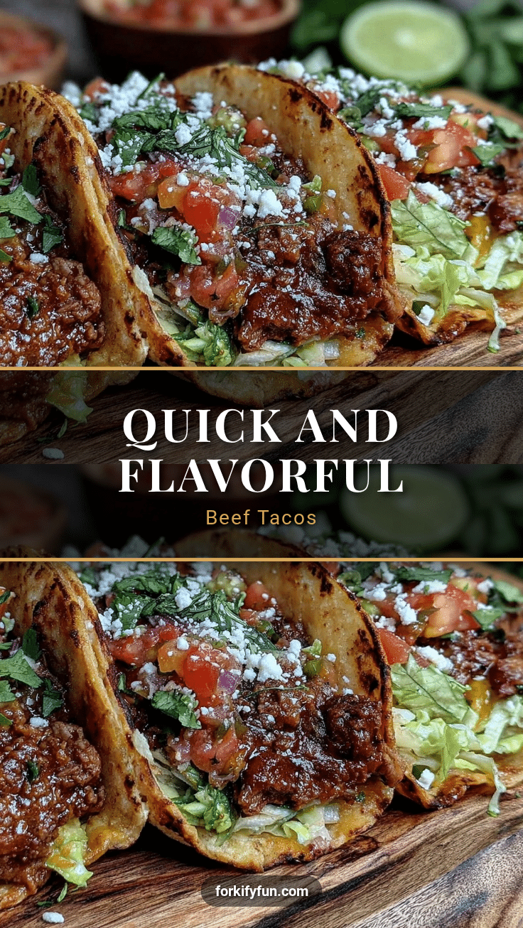 quick 20-minute beef tacos recipe
