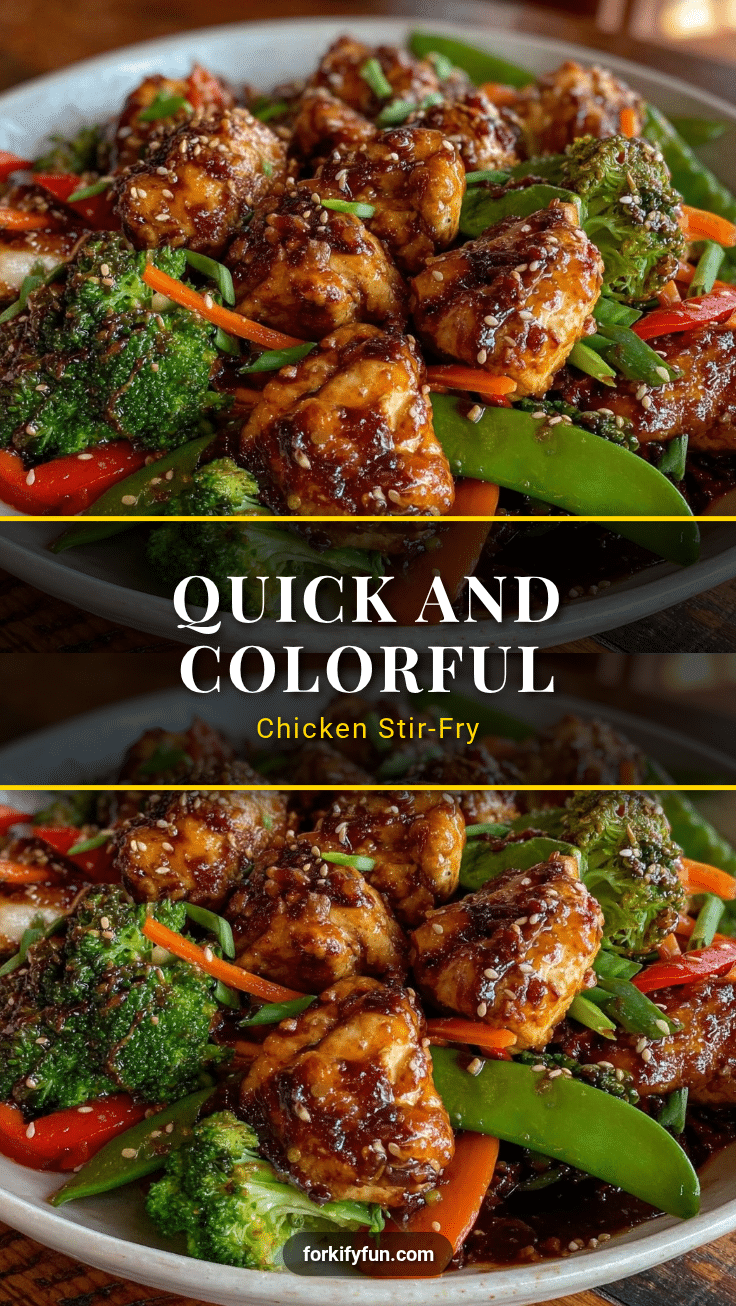 quick chicken and vegetable stir-fry recipe