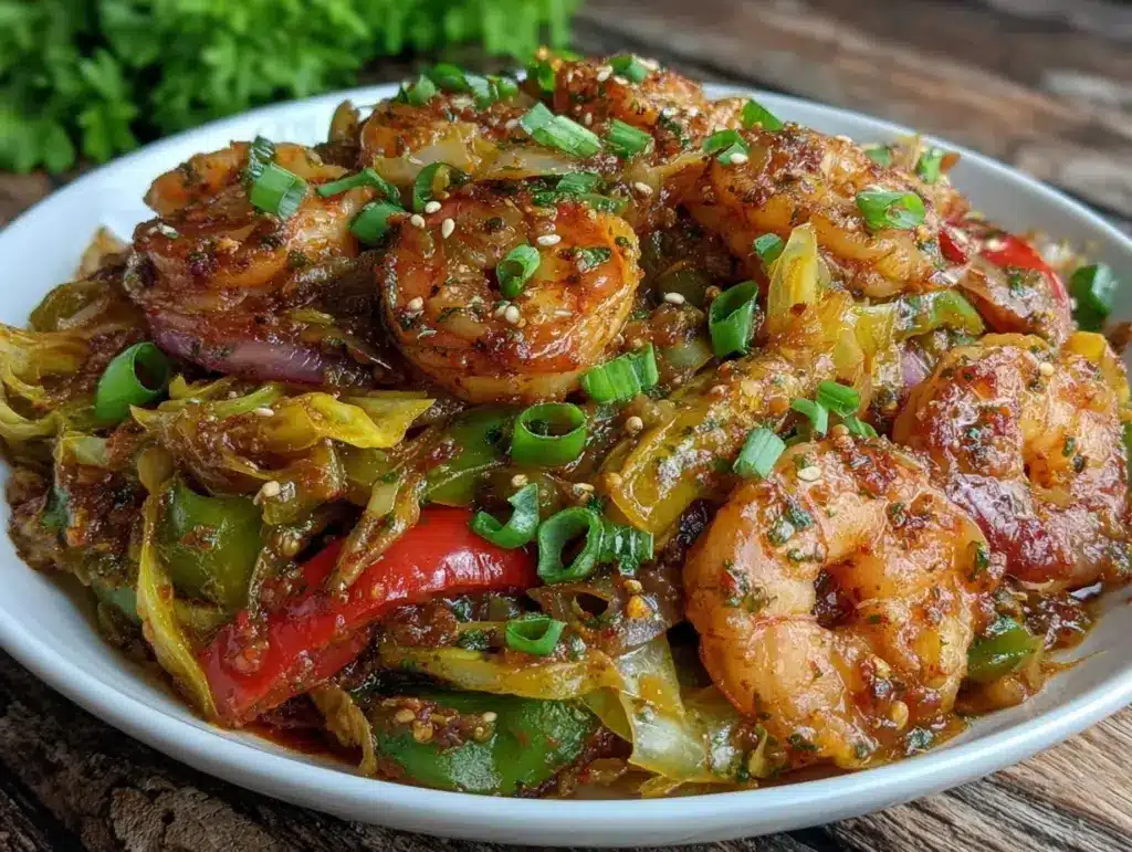 quick shrimp stir-fry - featured image