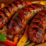 savory grilled brats - featured image