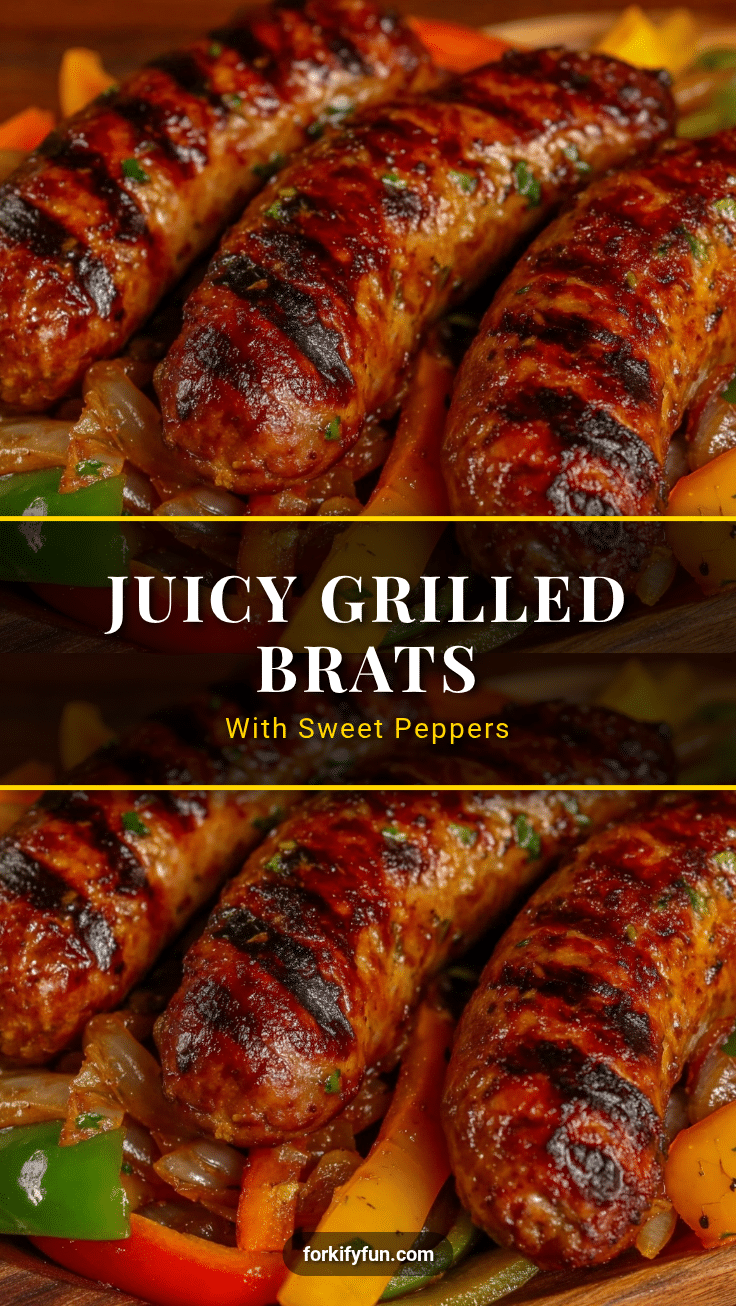savory grilled brats recipe