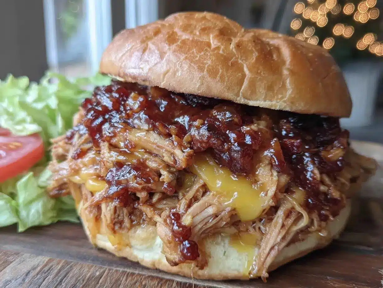 smoked pulled chicken sandwiches preparation steps