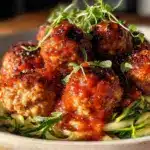 turkey meatballs recipe - featured image