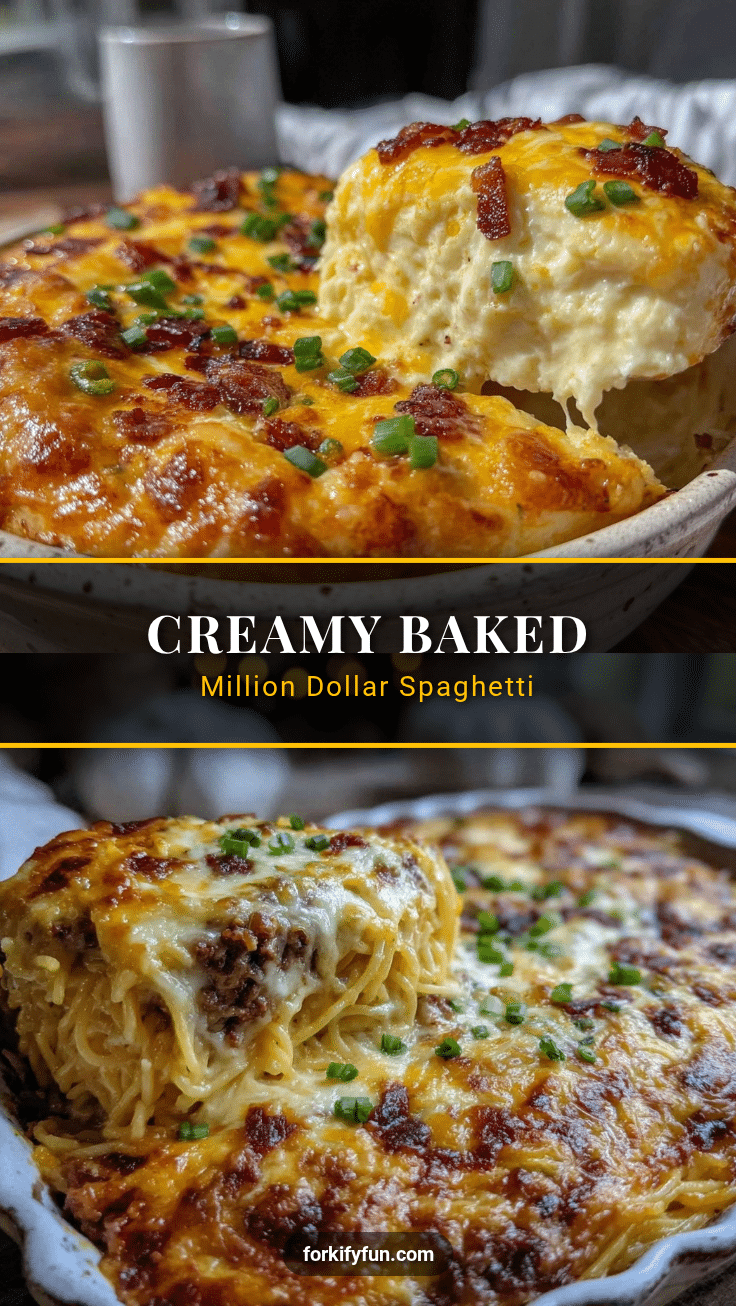 baked million dollar spaghetti recipe