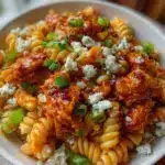 buffalo chicken pasta salad - featured image