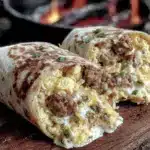 campfire breakfast burritos - featured image