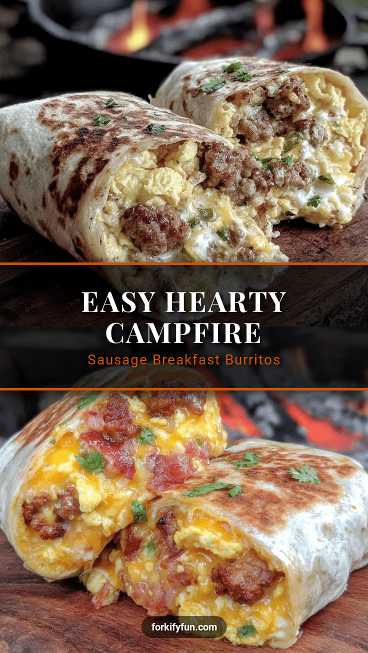 campfire breakfast burritos recipe