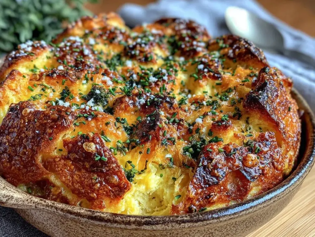 champagne brunch casserole - featured image