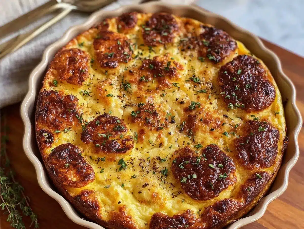 champagne brunch casserole preparation steps