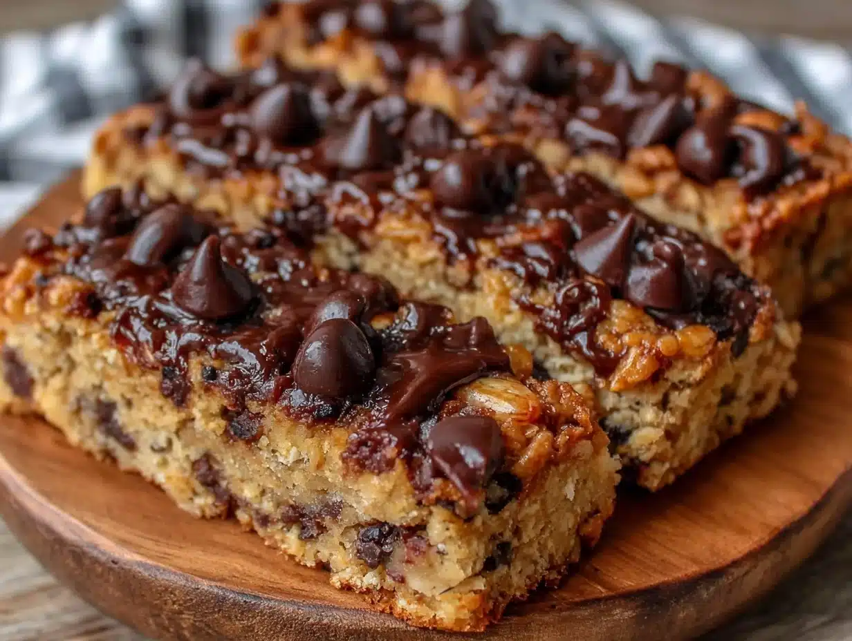 chewy chocolate chip granola bars - featured image