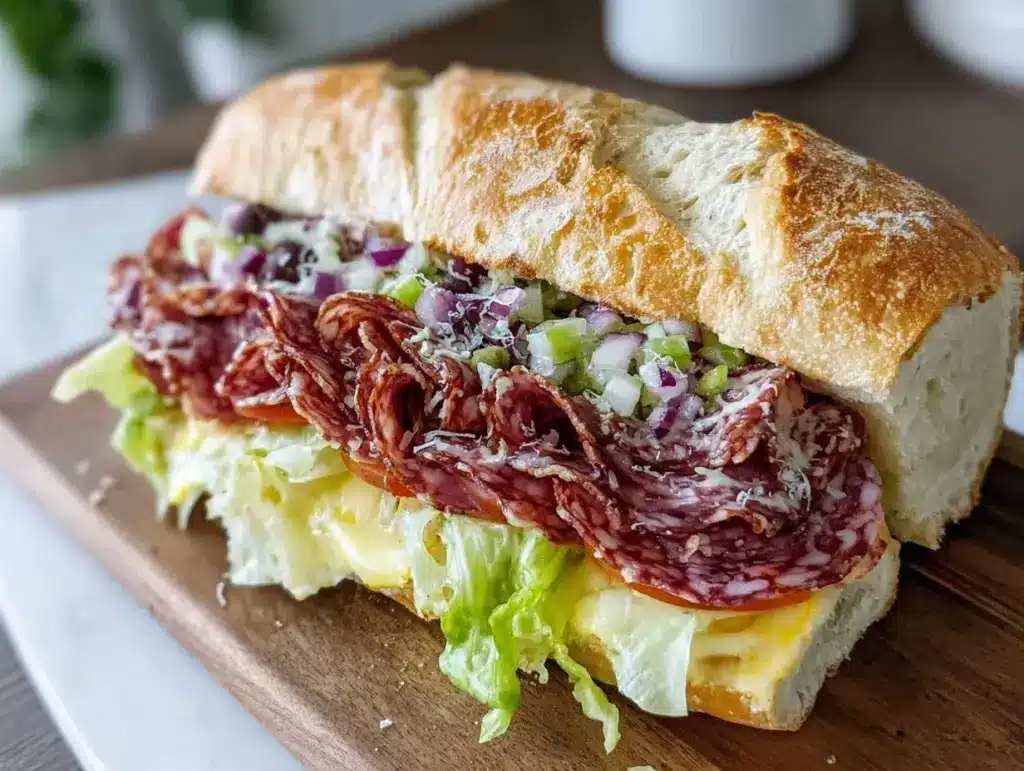 Classic Italian Sub Sandwich - featured image