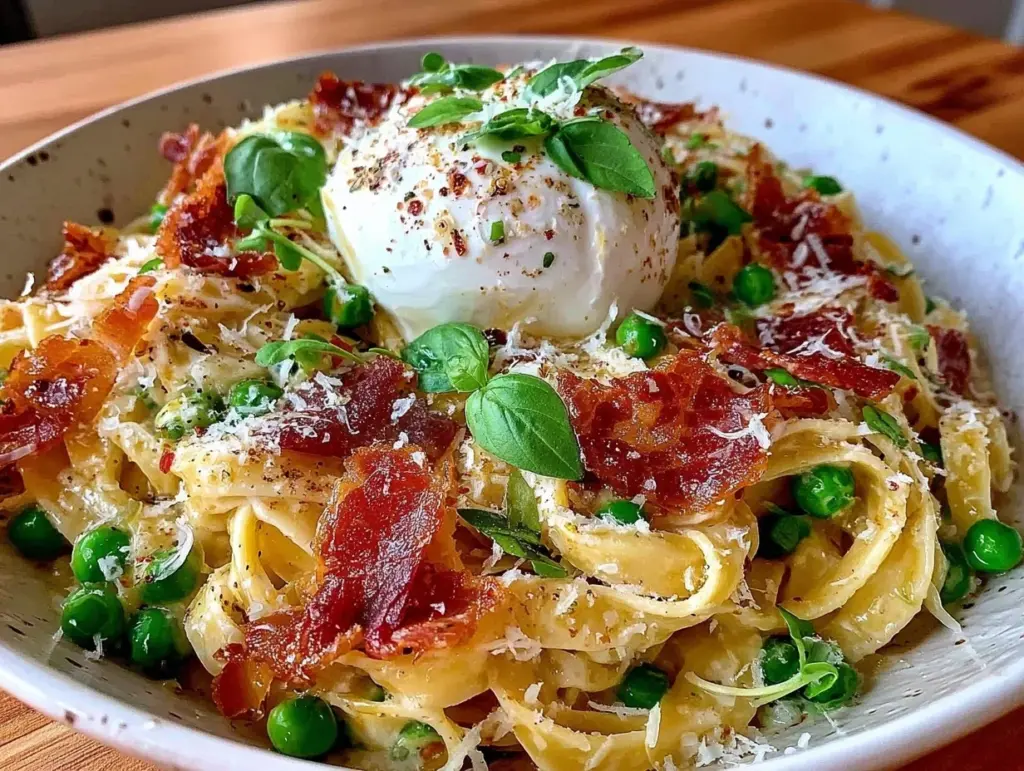 creamy burrata pasta - featured image