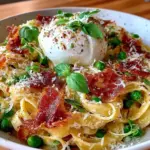 creamy burrata pasta - featured image
